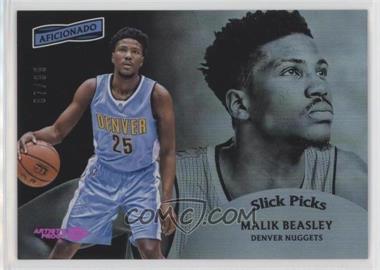 2016-17 Panini Aficionado - Slick Picks - Artist's Proof Red (Purple) #18 - Malik Beasley /99