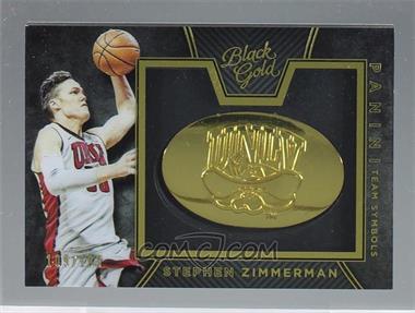 2016-17 Panini Black Gold Collegiate - Team Symbols #50 - Stephen Zimmerman /199