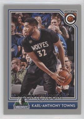 2016-17 Panini Complete - [Base] - Silver #353 - Karl-Anthony Towns