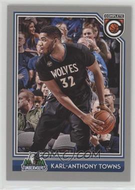 2016-17 Panini Complete - [Base] - Silver #353 - Karl-Anthony Towns