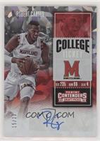 College Ticket Variation - Robert Carter (Jersey Number Obscured) #/23