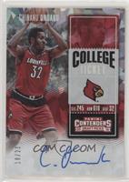 College Ticket - Chinanu Onuaku (Red Jersey) #/23