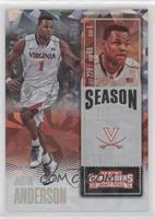 Season Ticket - Justin Anderson #/23