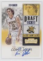 College Ticket - Ron Baker (White Jersey)