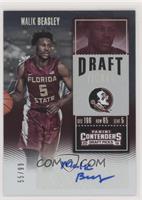 College Ticket - Malik Beasley (Red Jersey) #/99