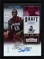 College Ticket - Pascal Siakam (Red Jersey) #/99
