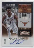 College Ticket - Isaiah Taylor #/99