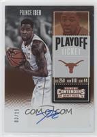 College Ticket - Prince Ibeh #/15