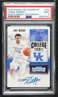 College Ticket - Jamal Murray (White Jersey) [PSA 9 MINT]