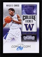College Ticket - Marquese Chriss (White Jersey)