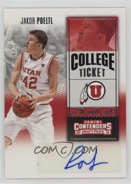 2016-17 Panini Contenders Draft Picks - [Base] #109.2 - College Ticket Variation - Jakob Poeltl (White Jersey)