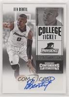 College Ticket Variation - Ben Bentil (Ball Below Knees) [Noted]