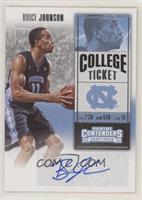 College Ticket Variation - Brice Johnson (Dark Jersey)