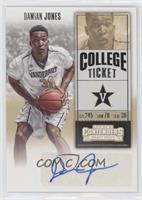 College Ticket - Damian Jones (Jersey Number Fully Visible)