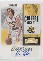 College Ticket - Ron Baker (White Jersey)