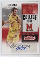 College Ticket - Jake Layman (Yellow Jersey)