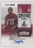 College Ticket - Pascal Siakam (Red Jersey) [EX to NM]
