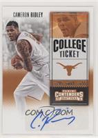College Ticket - Cameron Ridley