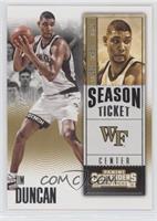 Season Ticket - Tim Duncan