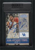 Karl-Anthony Towns [BAS Beckett Auth Sticker]