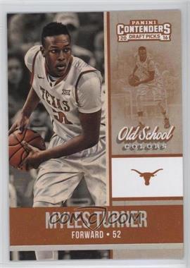 2016-17 Panini Contenders Draft Picks - Old School Colors #16 - Myles Turner