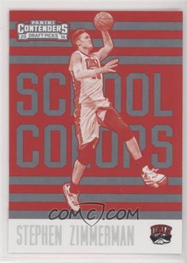 2016-17 Panini Contenders Draft Picks - School Colors #19 - Stephen Zimmerman