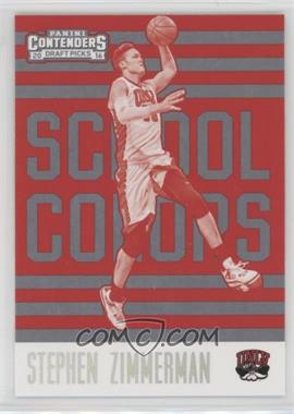 2016-17 Panini Contenders Draft Picks - School Colors #19 - Stephen Zimmerman