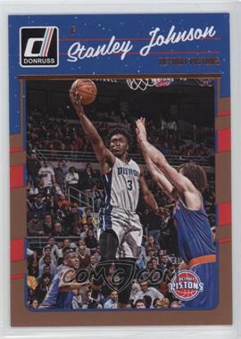 2016-17 Panini Donruss - [Base] #100 - Stanley Johnson