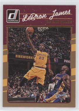 2016-17 Panini Donruss - [Base] #15 - LeBron James (Kobe Bryant in Background)