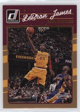 2016-17 Panini Donruss - [Base] #15 - LeBron James (Kobe Bryant in Background)