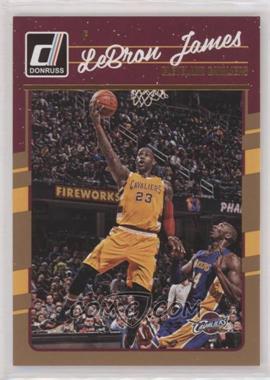 2016-17 Panini Donruss - [Base] #15 - LeBron James (Kobe Bryant in Background)