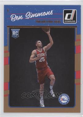 2016-17 Panini Donruss - [Base] #151 - Rookies - Ben Simmons