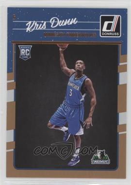 2016-17 Panini Donruss - [Base] #155 - Rookies - Kris Dunn