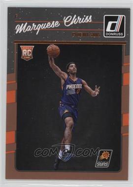 2016-17 Panini Donruss - [Base] #158 - Rookies - Marquese Chriss