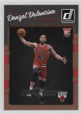 2016-17 Panini Donruss - [Base] #163 - Rookies - Denzel Valentine