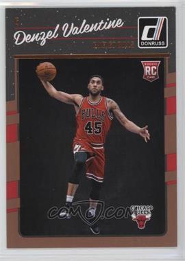 2016-17 Panini Donruss - [Base] #163 - Rookies - Denzel Valentine