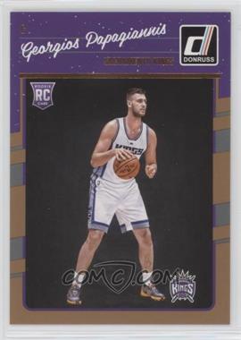 2016-17 Panini Donruss - [Base] #195 - Rookies - Georgios Papagiannis