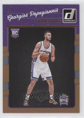 2016-17 Panini Donruss - [Base] #195 - Rookies - Georgios Papagiannis