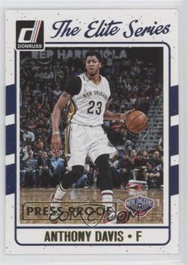 2016-17 Panini Donruss - Elite Series - Press Proof #10 - Anthony Davis