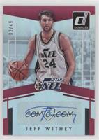 Jeff Withey #/49