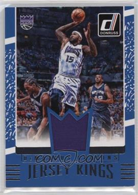 2016-17 Panini Donruss - Jersey Kings #9 - DeMarcus Cousins