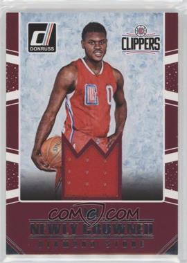 2016-17 Panini Donruss - Newly Crowned Rookie Jerseys #34 - Diamond Stone