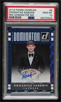 Domantas Sabonis [PSA 10 GEM MT] #/65