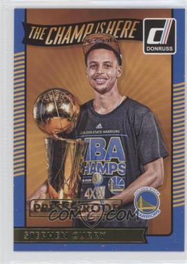2016-17 Panini Donruss - The Champ is Here - Press Proof #2 - Stephen Curry