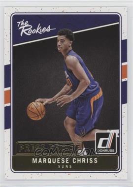 2016-17 Panini Donruss - The Rookies - Press Proof #5 - Marquese Chriss