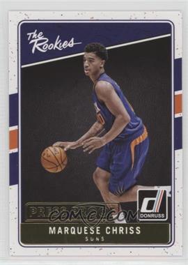 2016-17 Panini Donruss - The Rookies - Press Proof #5 - Marquese Chriss