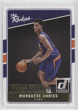 2016-17 Panini Donruss - The Rookies - Press Proof #5 - Marquese Chriss