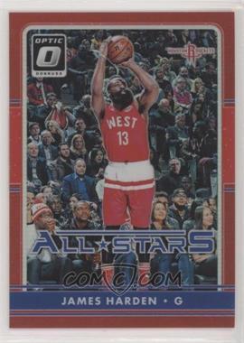 2016-17 Panini Donruss Optic - All-Stars - Red Prizm #28 - James Harden /99