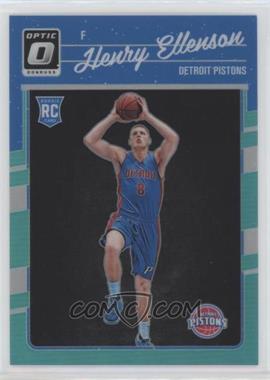 2016-17 Panini Donruss Optic - [Base] - Aqua Prizm #165 - Henry Ellenson /25