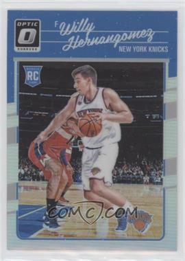 2016-17 Panini Donruss Optic - [Base] - Holo Silver Prizm #197 - Willy Hernangomez